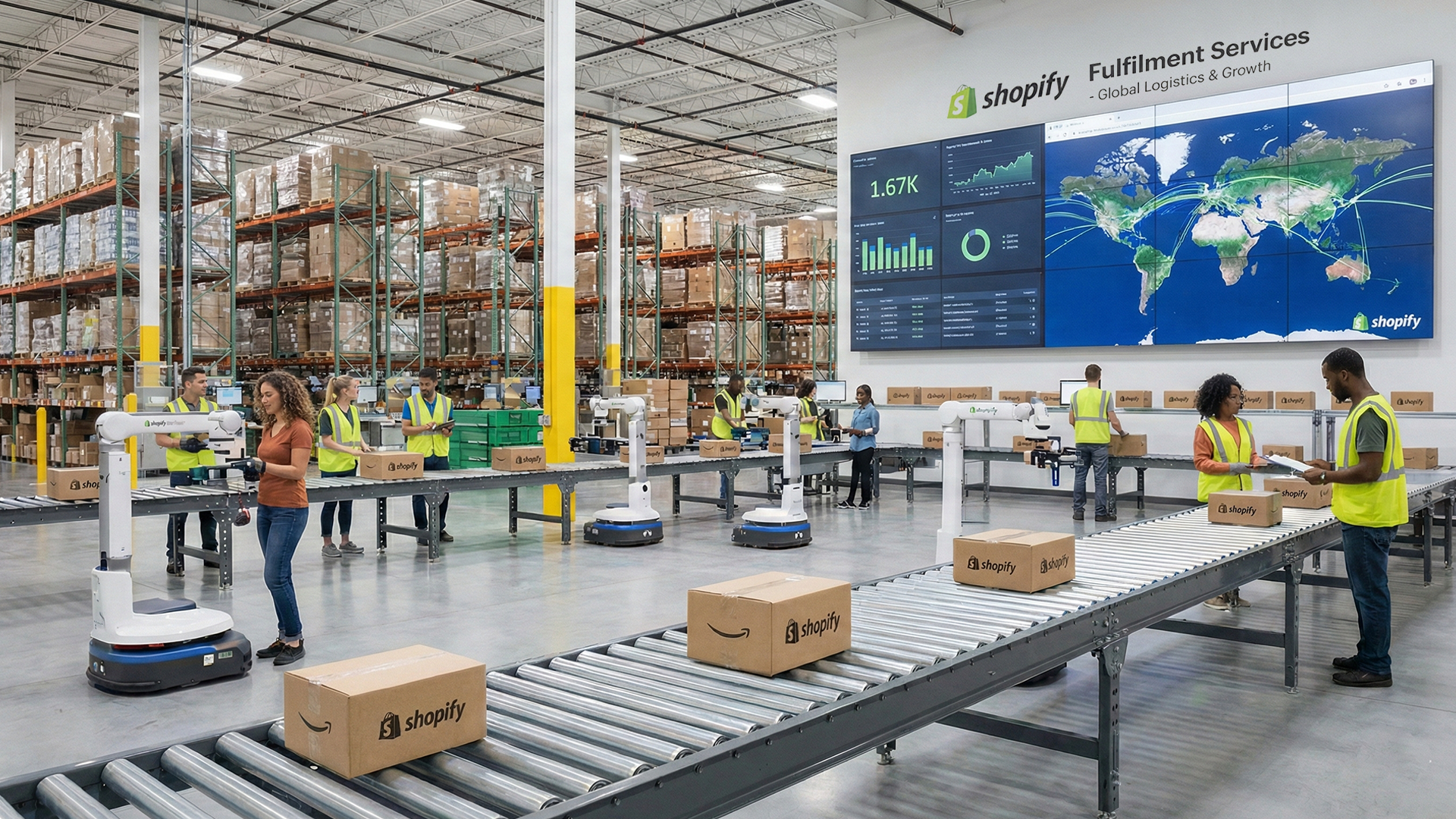 StoreMoreHQ UK Shopify fulfilment warehouse